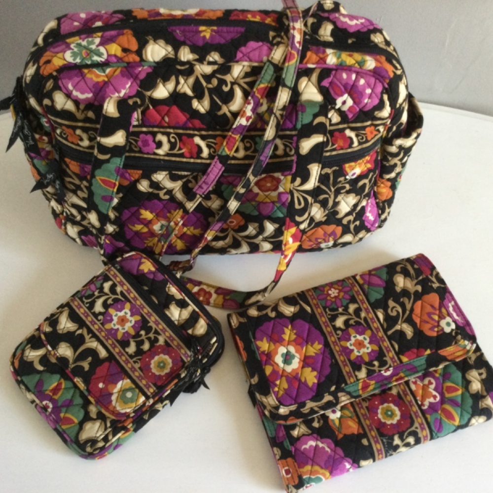 Vera Bradley “Suzani” Travel Set, NWOT - Picture 6 of 12